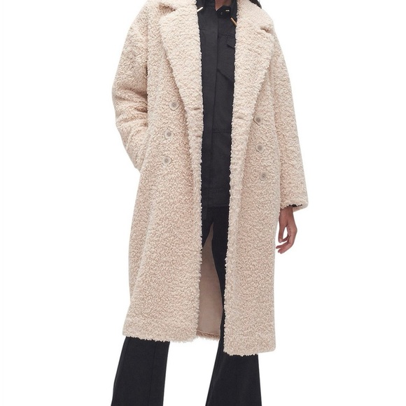 Aje Cream Teddy Jacket - Picture 2 of 5